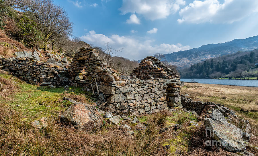 Snowdonia National Park Photograph - Cottage Ruin #1 by Adrian Evans