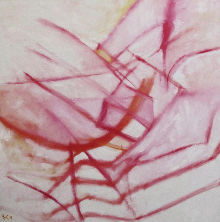 Abstract Painting - Cottonhead #1 by Patricia Cleasby