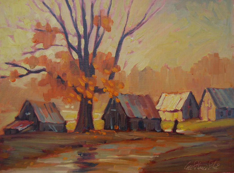 Country  Road #1 Painting by Len Stomski