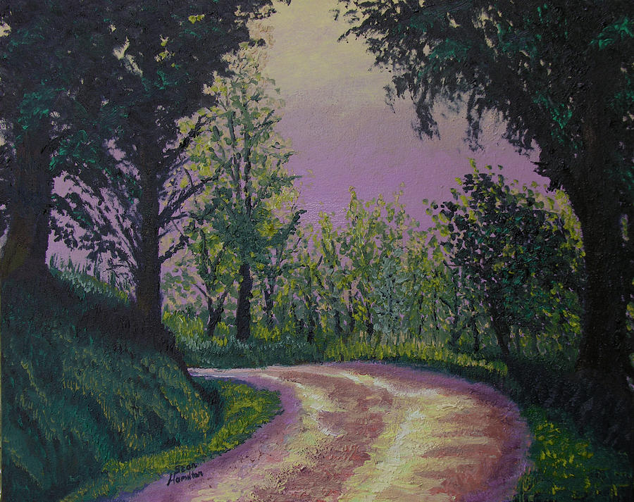 Country Road #1 Painting by Stan Hamilton