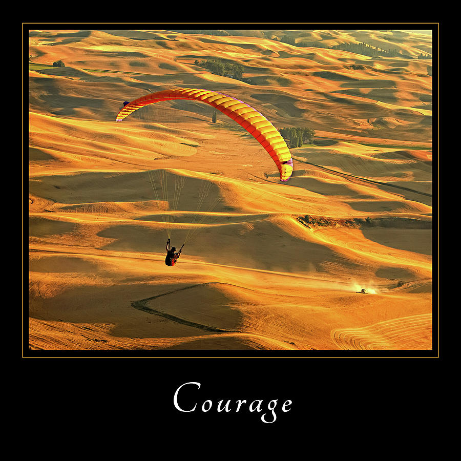 Courage 1 #1 Photograph by Mary Jo Allen