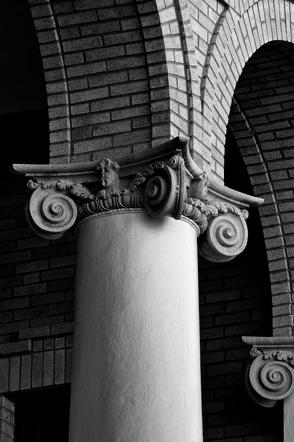 Courthouse Columns #1 Photograph by Richard Rizzo