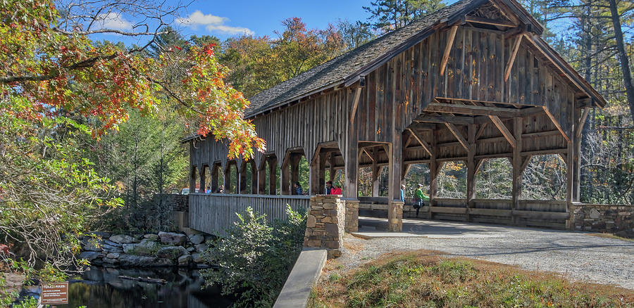 Covered Bridge #1 Photograph by Jane Luxton