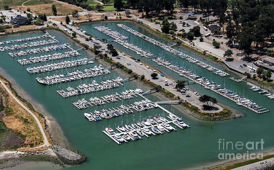 Coyote Point Yacht Club in San Mateo, California Photograph by David