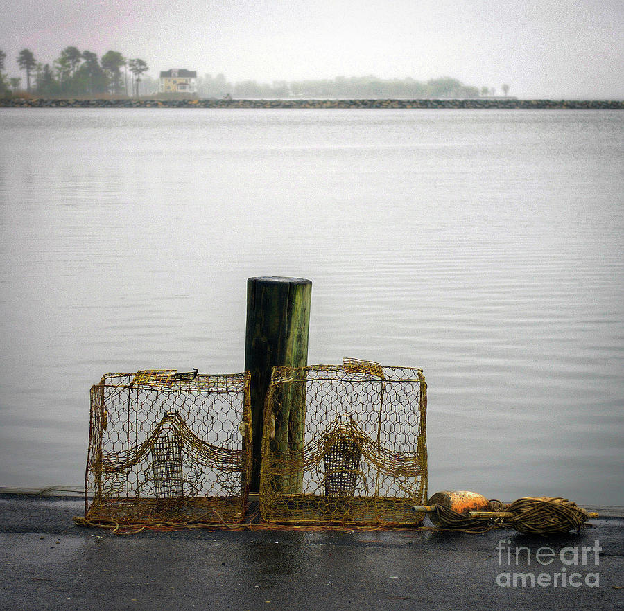 Crab Pots #1 Photograph by Skip Willits
