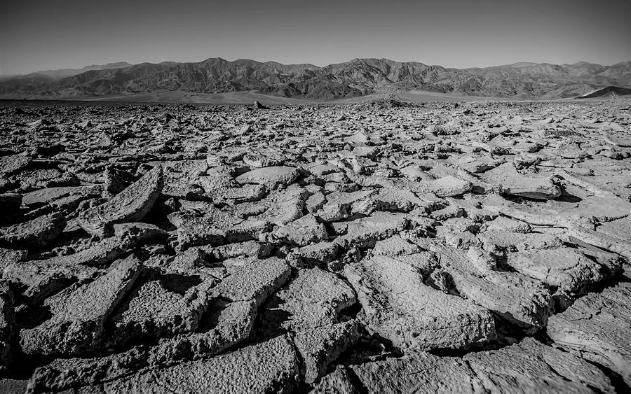 Cracked And Dry Earth Landscape In Death Valley #1 Photograph by Alex Grichenko