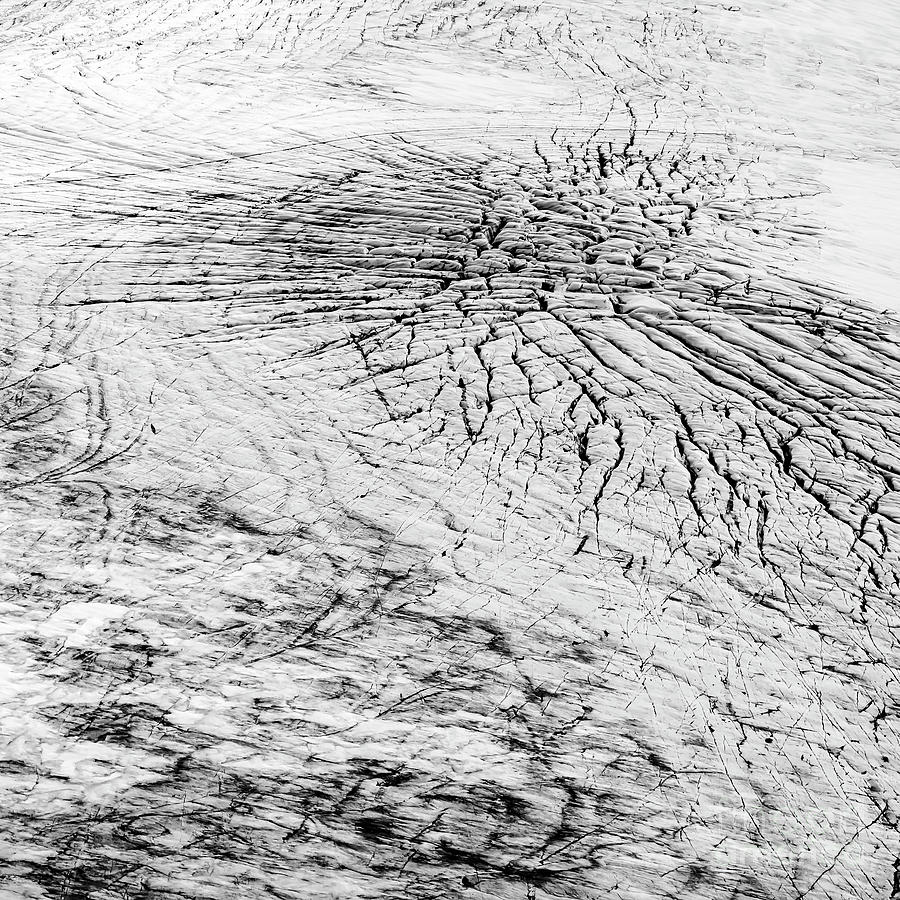 Cracks In A Glacier #1 Photograph by Gunnar Orn Arnason