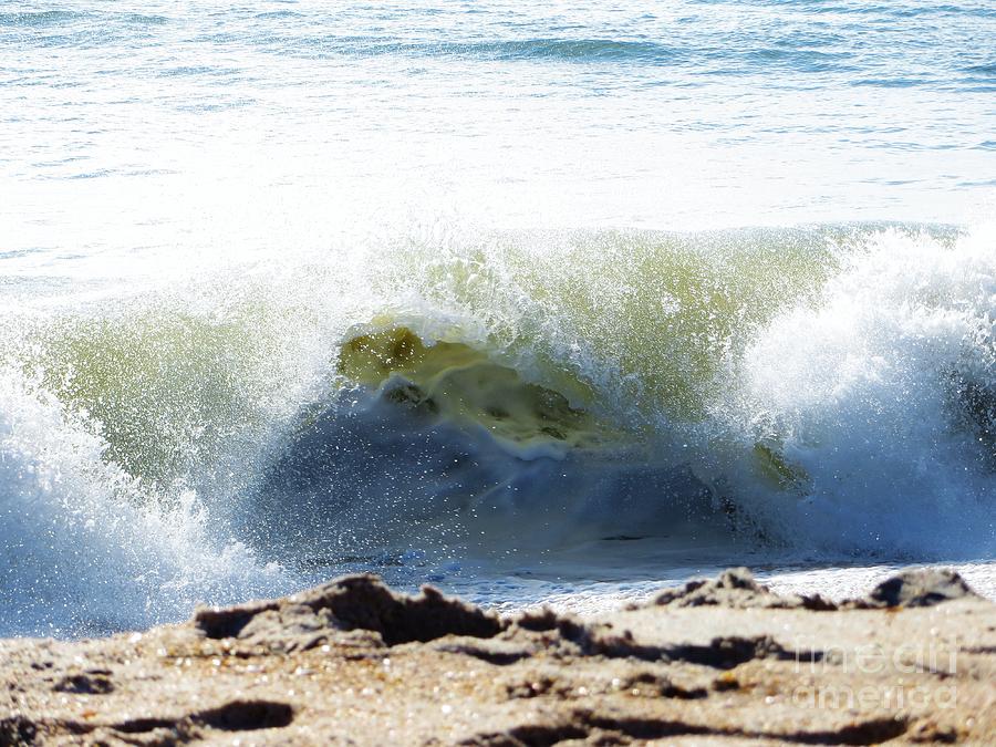 Crashing Waves #1 Photograph by Tim Townsend