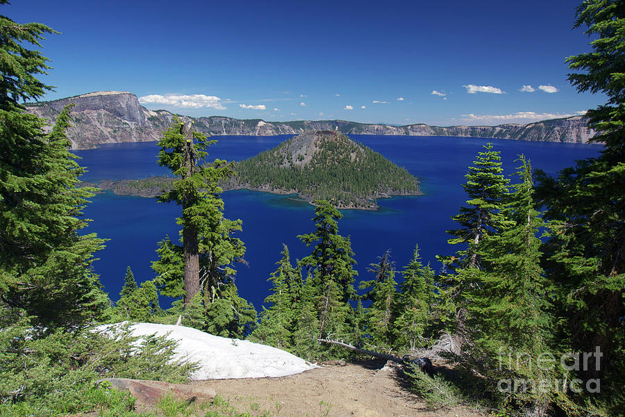 Crater Lake #1 Photograph by Bruce Block