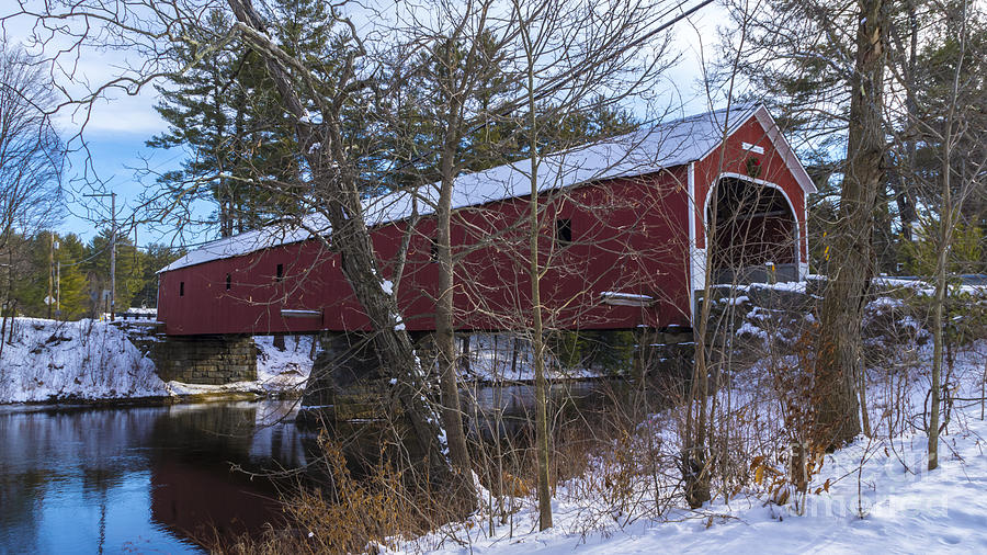 Cresson Covered Bridge. #1 Photograph by New England Photography