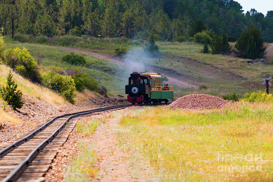 Cripple Creek Victor Narrow Gauge Train #1 Photograph by Steven Krull