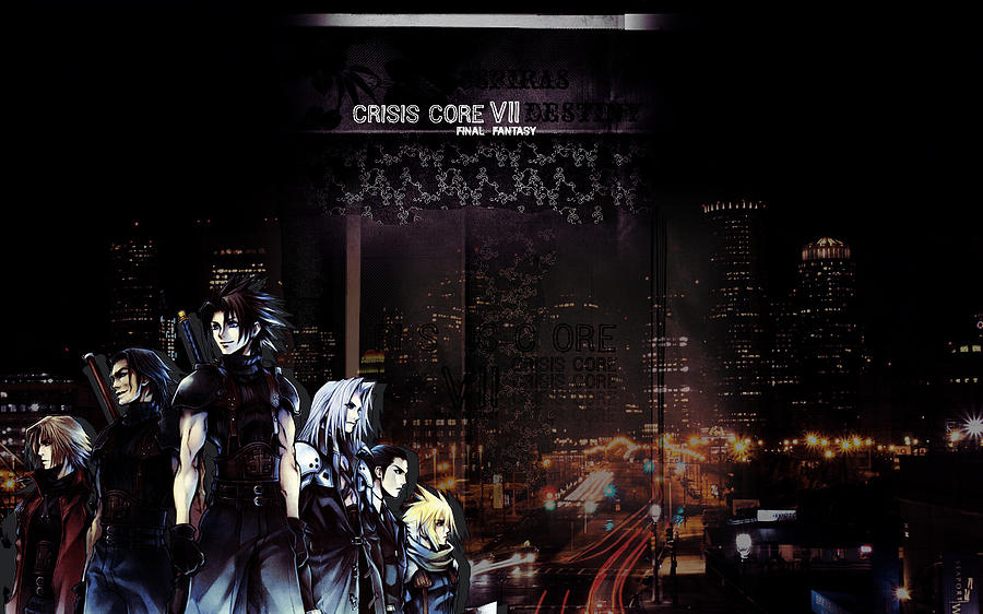 Architecture Digital Art - Crisis Core Final Fantasy VII #1 by Maye Loeser