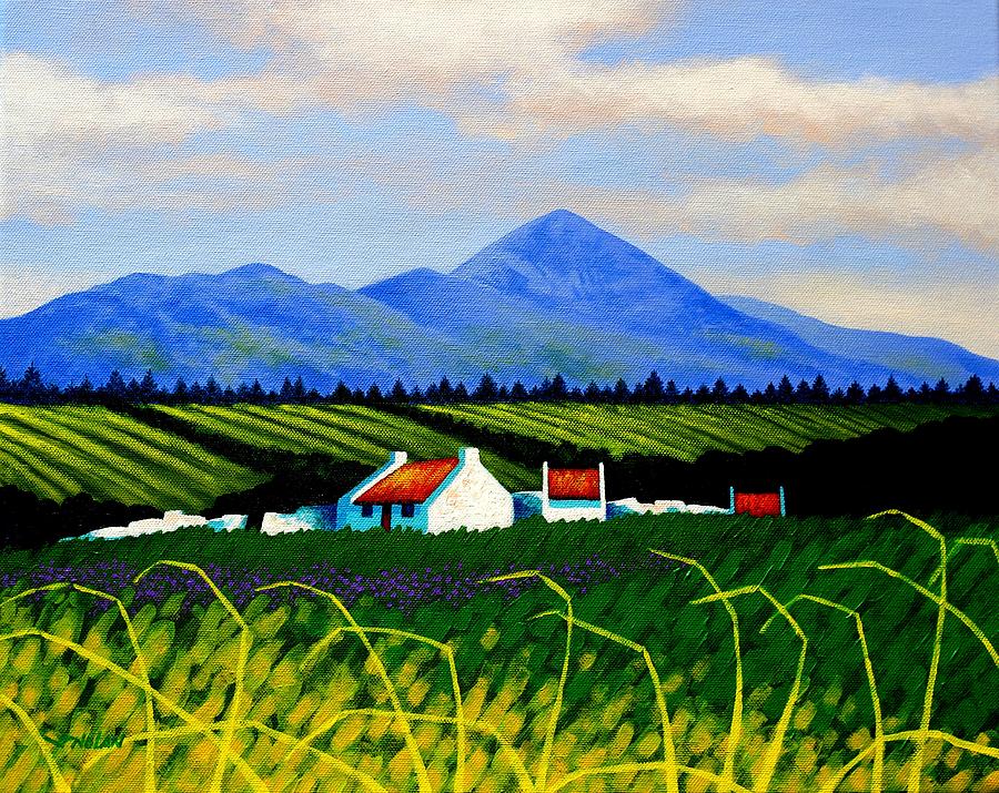 Croagh Patrick County Mayo #2 Painting by John  Nolan