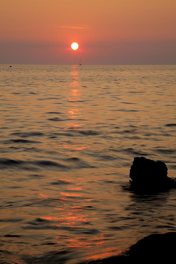 Croatian Sunsets #1 Photograph by Ian Middleton
