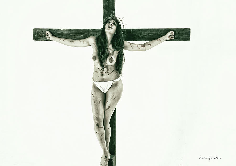 Jesus Christ Photograph - Crucifix and hope #1 by Ramon Martinez