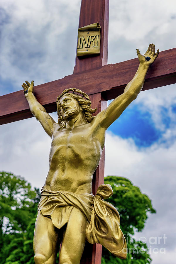 Jesus Christ Photograph - Crucifixion of Jesus #1 by Adrian Evans