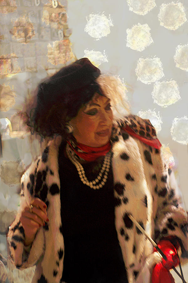 One Thousand And One Dalmatians Cruella DeVille  Photograph by Suzanne Powers
