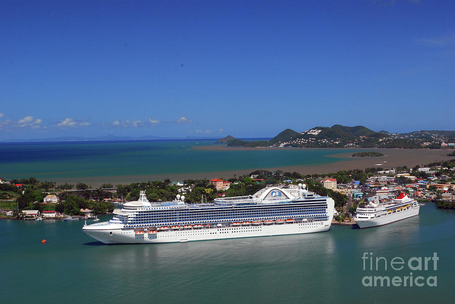 Saint Photograph - Cruise Port #1 by Gary Wonning
