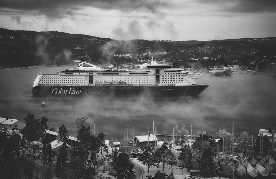 Cruising Into Port #1 Photograph by Mountain Dreams