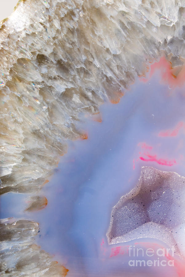 Crystal Geode - Close-up #1 Photograph by Anthony Totah