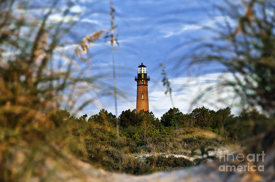 Landmark Photograph - Currituck Beach Lighthouse #1 by John Greim