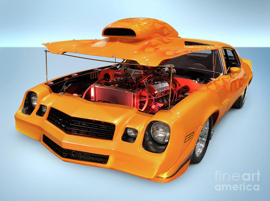 Custom Muscle Car #1 Photograph by Maxim Images Exquisite Prints