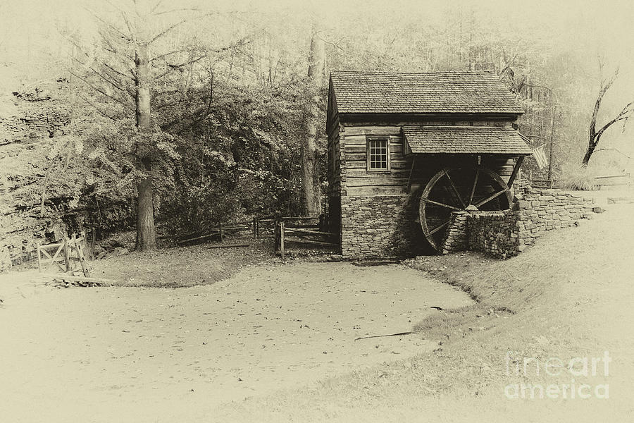 Cuttalossa Farm Mill Photograph