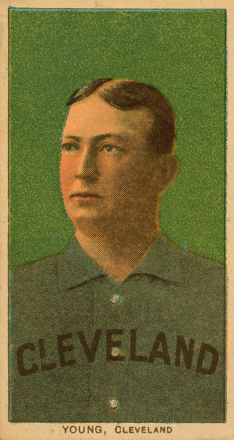 Cy Young, Cleveland #1 Painting by Vintage Pix