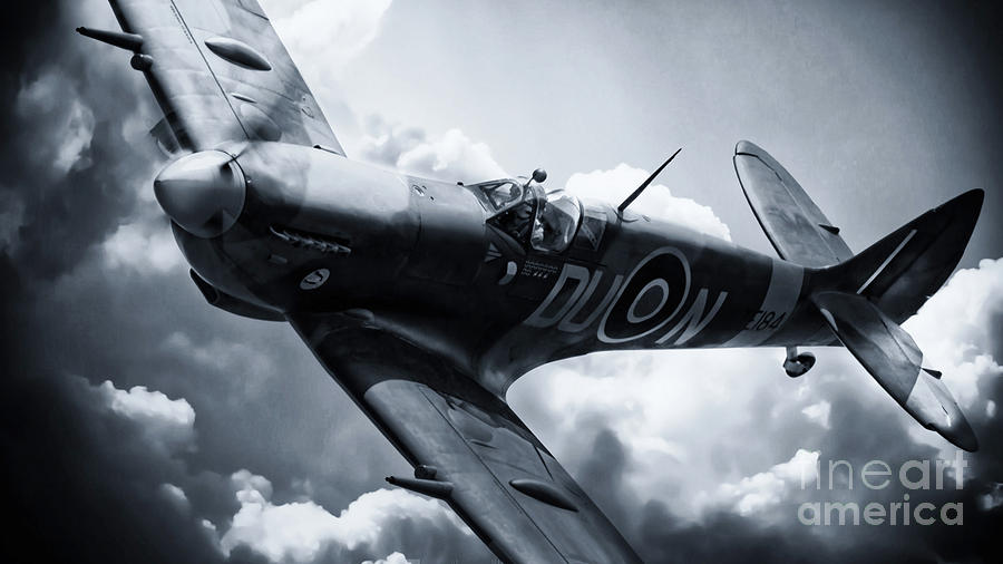 Czech Spitfire #1 Digital Art by Airpower Art