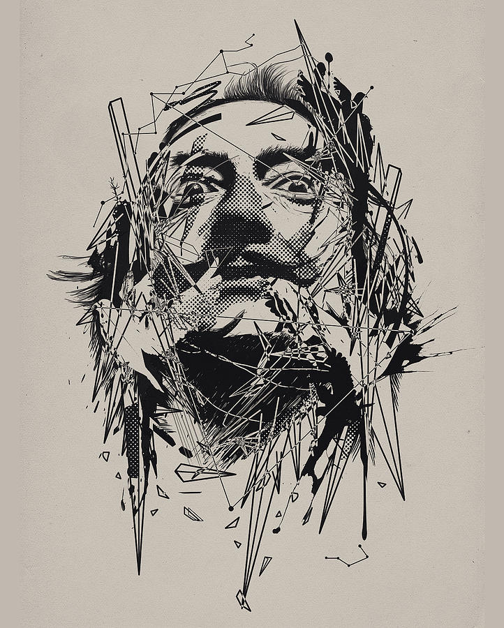 Salvador Digital Art - Dali #1 by Nicebleed