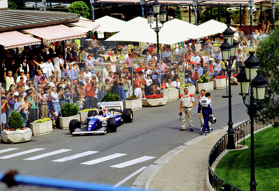 Damon Hills Williams at Monaco #1 Photograph by John Bowers