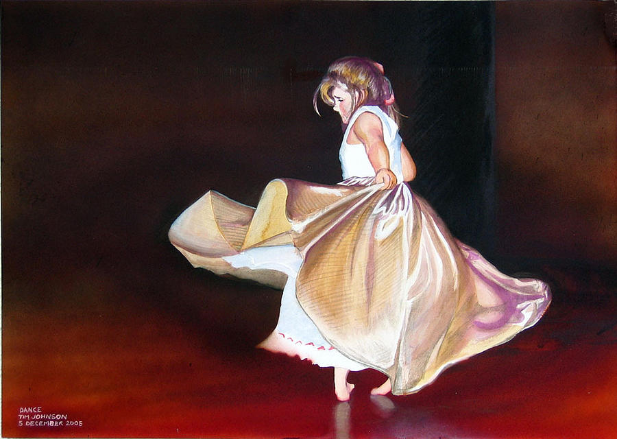 Dance #1 Painting by Tim Johnson