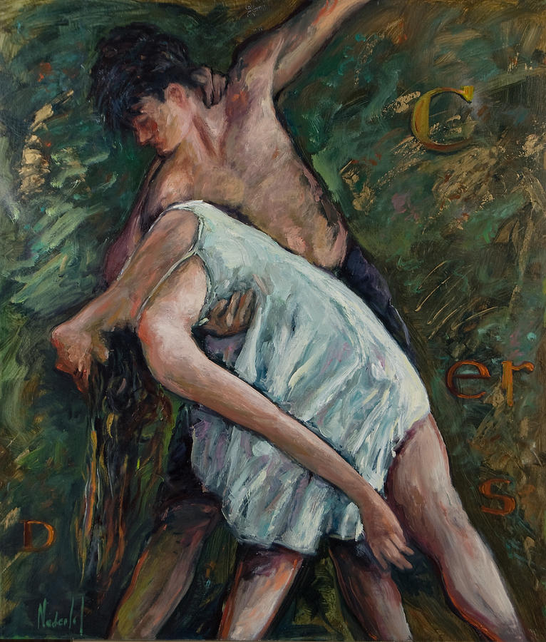 Dancers Painting by Rick Nederlof
