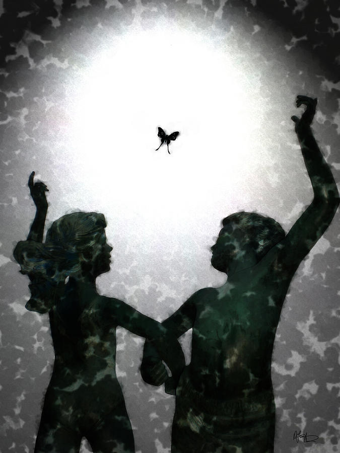 Dancing Silhouettes Digital Art by Holly Ethan