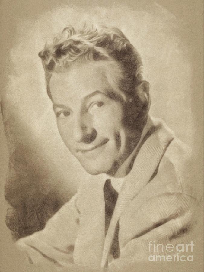 Danny Kaye, Hollywood Legend By John Springfield Drawing