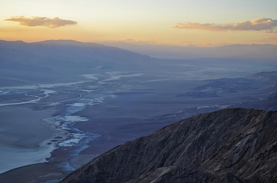Death Valley Dantes View Sunset Photograph by Kyle Hanson