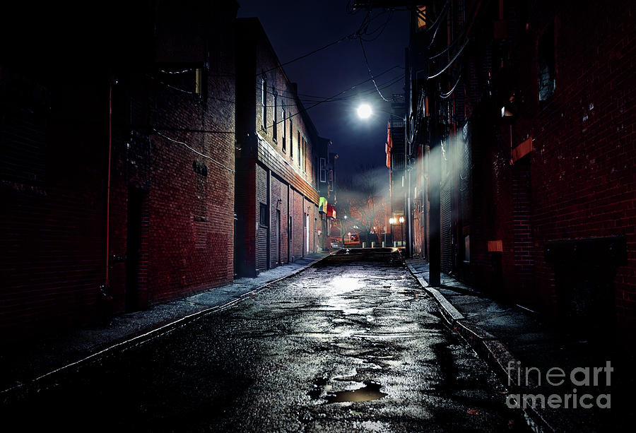 Dark Gritty Alleyway Photograph By Denis Tangney Jr