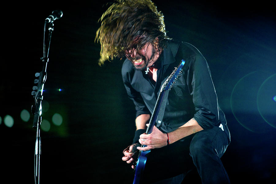 Foo Fighters Photograph - Dave Grohl #1 by Ben James
