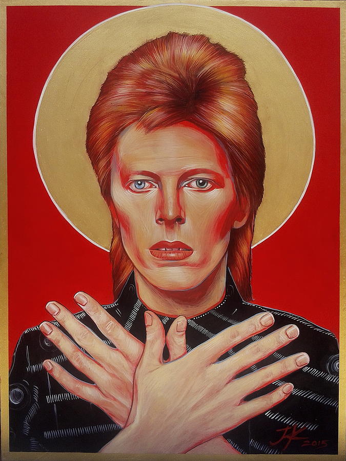 David Bowie Painting - David Bowie by Jovana Kolic David Bowie Painting - David Bowie by Jovana Kolic