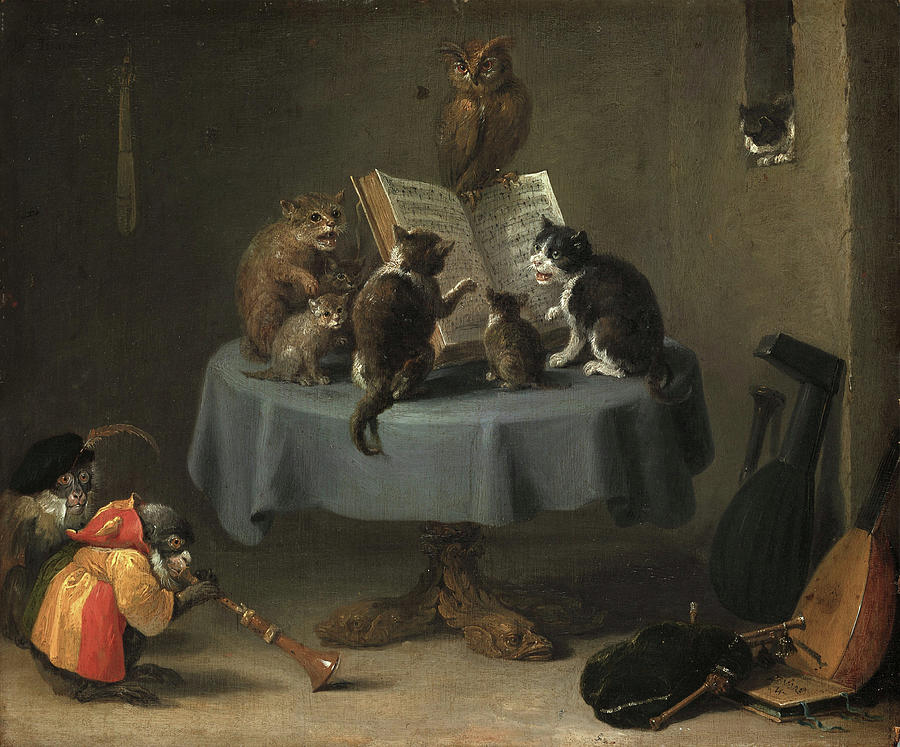 David Teniers the Younger #1 Painting by MotionAge Designs