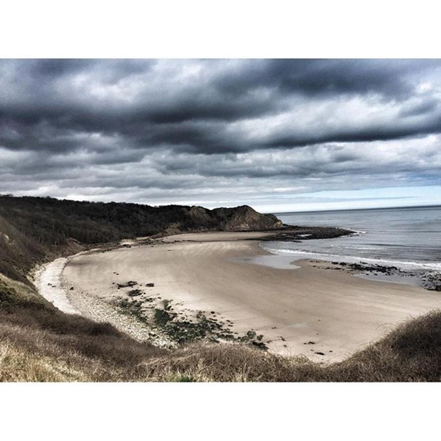 Landscape Photograph - North Yorkshire coast - along the Cleveland Way  by Rebecca Bromwich
