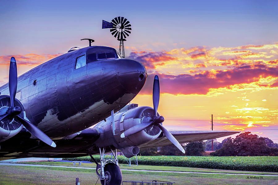 DC-3 Massey Air Museum #2 Photograph by Brian Wallace