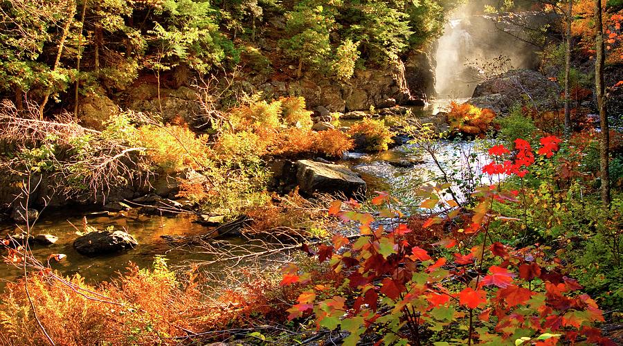 Fall Photograph - Dead River Falls Marquette Michigan by Michael Bessler Fall Photograph - Dead River Falls Marquette Michigan by Michael Bessler