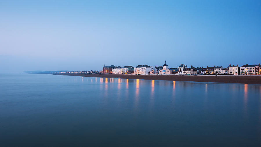 Sunset Photograph - Deal Seafront #1 by Ian Hufton