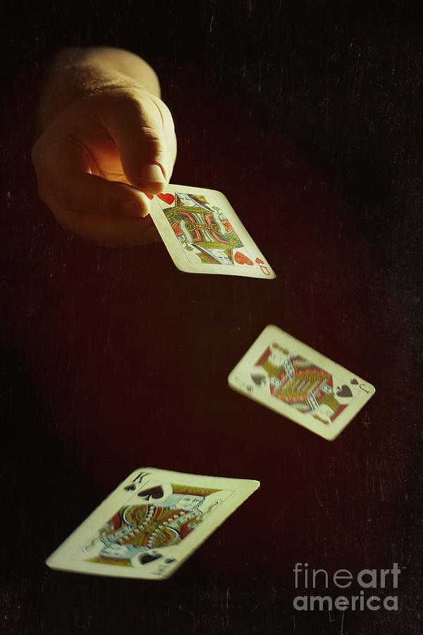 Queen Photograph - Dealing The Cards #1 by Amanda Elwell