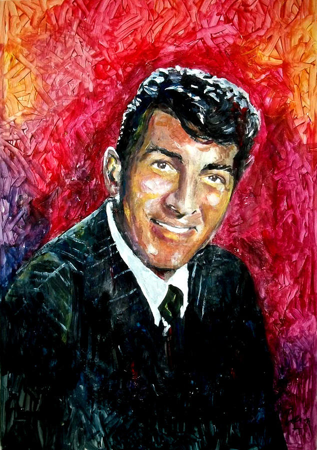 Dean Martin Painting By Marcelo Neira Pixels