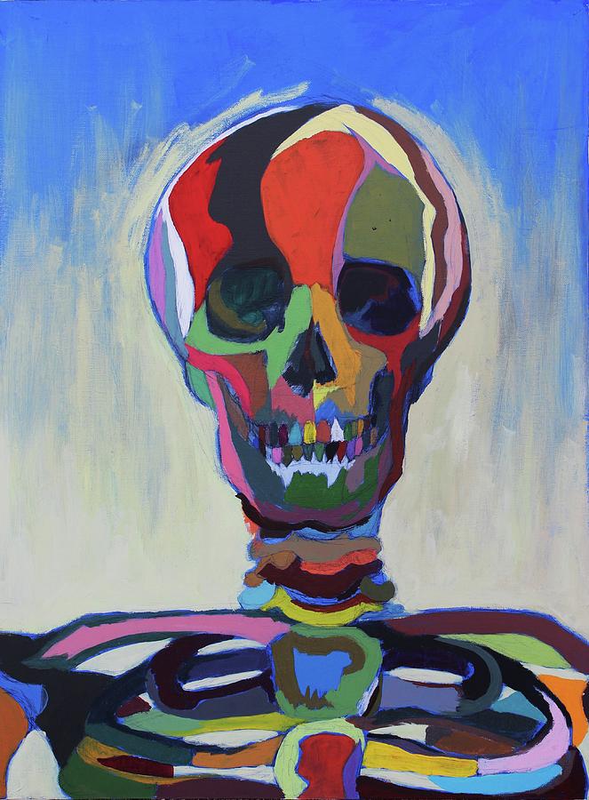 Death #1 Painting by Dave Montgomery