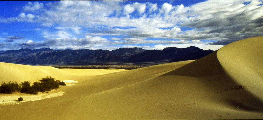 Death valley Dunes #1 Photograph by Gary Brandes