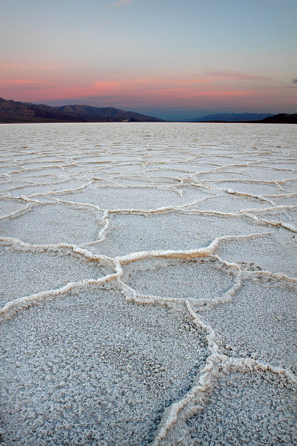Mountain Photograph - Death Valleys Badwater #1 by Pierre Leclerc Photography