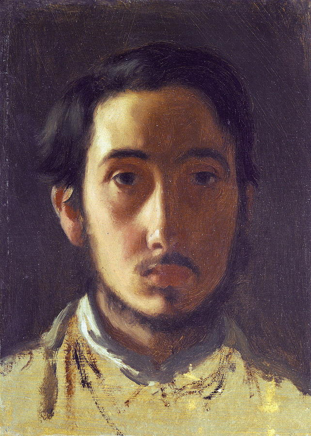 Degas Self Portrait Painting by Edgar Degas - Fine Art America